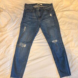 Hidden Jeans Skinny Distressed Crop